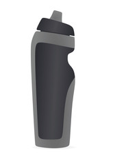 Water bottle. vector illustration