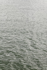 Calm green water background