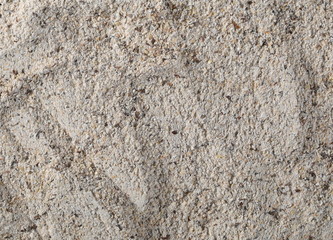 Buckwheat integral flour background and texture