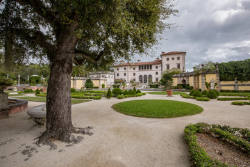 Vizcaya Museum and Gardens - view from the garden