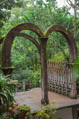 Naklejka premium jardín surrealista de xilitla san luis potosí
