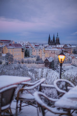 prague in winter