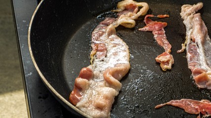 meat on grill