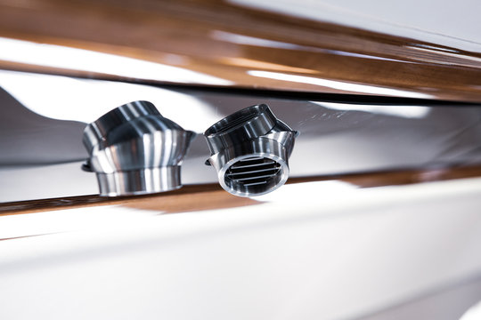 Business jet interior detail 