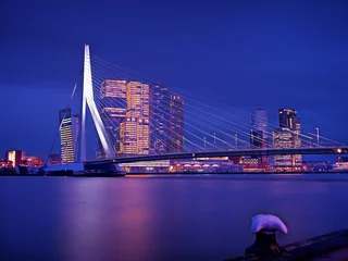 Photo sur Plexiglas Pont Érasme Rotterdam