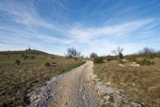 Slowenien - Istrien - Berg Slavnik - Wanderweg von Podgorje