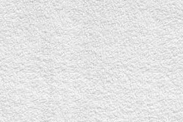 Detail of the background surface of the white towel fabric texture