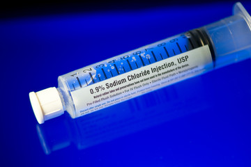 Pre-filled Sterile Saline Vial