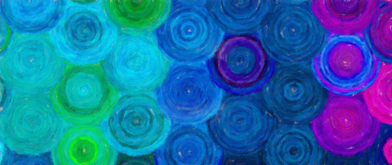 Colorful oil painting abstract art texture with brush strokes. Vintage Style background with space for text. Good for banner, design work and advertising or commercial. Can be printed in very big size