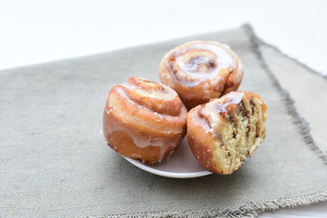cinnamon rolls of cinnamon, sweet and freshly baked