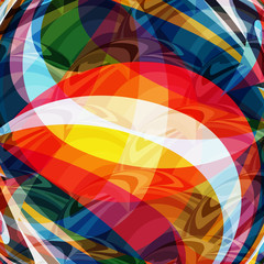 color abstract ethnic pattern in graffiti style with elements of urban modern style