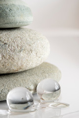Fototapeta na wymiar mindful stones