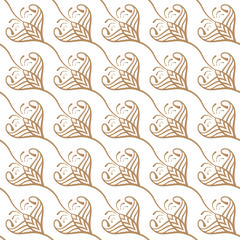 Vector ornamental seamless pattern. Geometric pattern. Illustration for your design