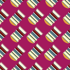 color abstract ethnic seamless pattern in graffiti style with elements of urban modern style