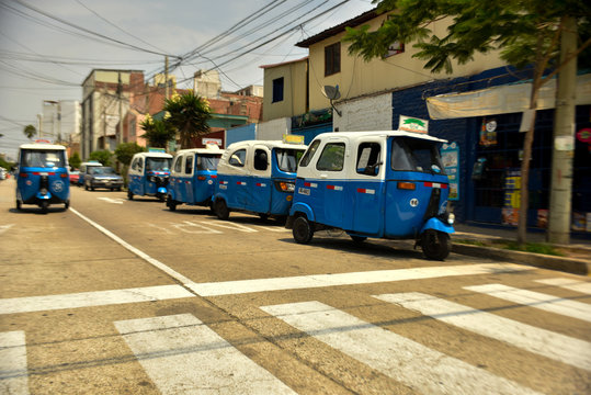 peruvian auto rickshaw  taxi