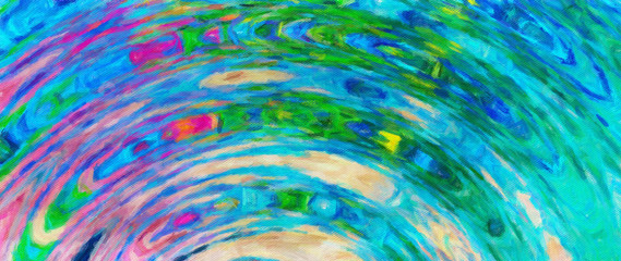 Colorful oil painting abstract art texture with brush strokes. Vintage Style background with space for text. Good for banner, design work and advertising or commercial. Can be printed in very big size