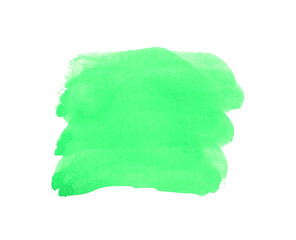 watercolor hand paint on white background