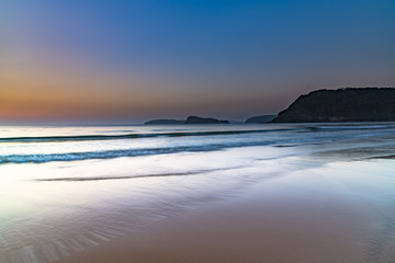 Obraz premium Hot Summer Sunrise Seascape
