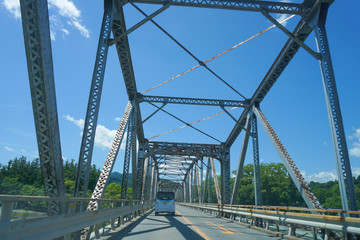 川の上にかかる橋