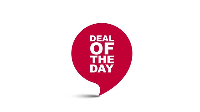 red element video animation deal of the day