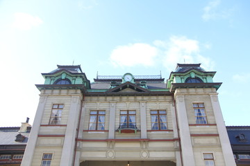 Mojiko Train Station in Kitakyushu, Japan