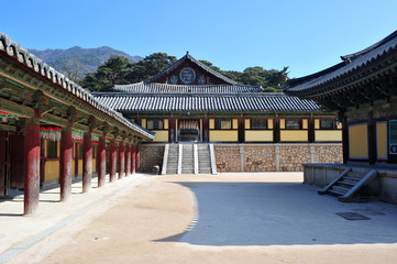 Tiled roof  of Bulguksa temple