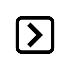 next arrow icon design vector logo template EPS 10