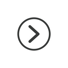 next arrow icon design vector logo template EPS 10