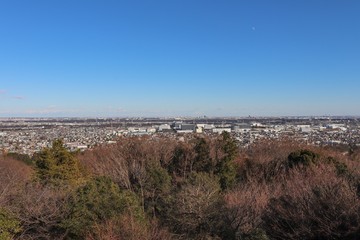 八菅山からの眺望（神奈川県愛川町）