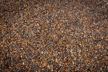 A gravel ground, clean and beautiful texture