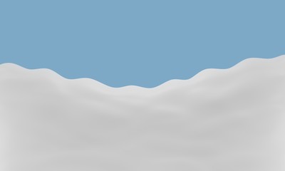 Milk splash and pouring on blue background. Liquid milk drop flows like waves. Natural dairy healthy products. Yogurt or cream.