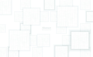 Obraz premium Abstract straight lines background. White and gray geometric texture. Vector color background.