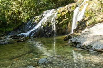 Du Pissieu in the Bauges Naturel Regional Park in France