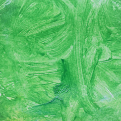 abstract image green watercolor paint on paper background
