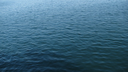 surface of blue water