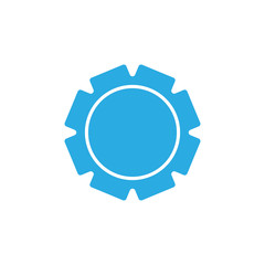 swirl circle geometric abstract logo vector