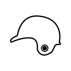Baseball helm icon