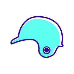 Baseball helm icon