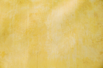 Conrete wall texture background, Yellow painted