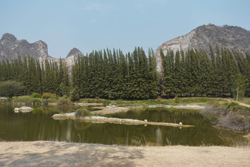 E-Bid mountain, Phetchaburi Province, Thailand