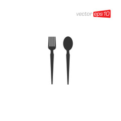 Cutlery Restaurant Icon Design Vector