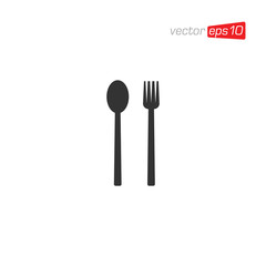 Cutlery Restaurant Icon Design Vector