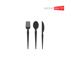 Cutlery Restaurant Icon Design Vector