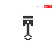Piston Icon Logo Design Vector