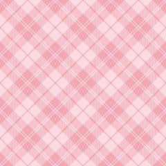 Pink Tartan Plaid  Seamless Patterns - 322467982