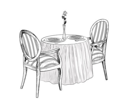 Royal couple having a romantic dinner  Stock Illustration 65259904   PIXTA