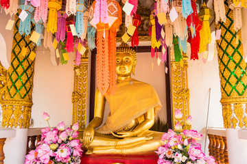 Chiang Mai , Thailand - January, 18, 2020 :Wat Pa Dara Phirom is a 100 years old royal temple in...