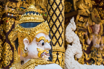 Chiang Mai , Thailand - January, 18, 2020 :Wat Pa Dara Phirom is a 100 years old royal temple in...
