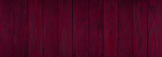 Red wood texture. Background old red panels. 