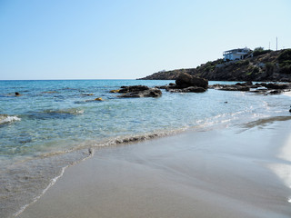 Greece Crete island South Crete Orthi Ammos beach